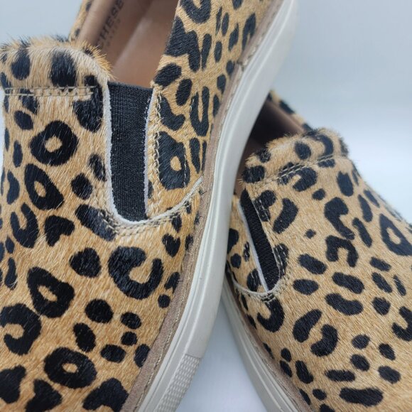 Lucchese Women 9M Leopard Cowhide Loafers Casual Shoes Made in Brazil Excellent - Picture 15 of 16